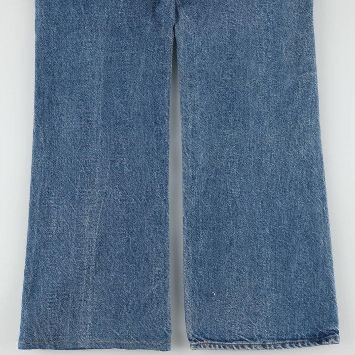 ~90'S Levi's 517 Orange Tab Bootcut Denim Pants, Made in USA, Men's W33 (approx.), Vintage unclear blue type Vintage Second Hand