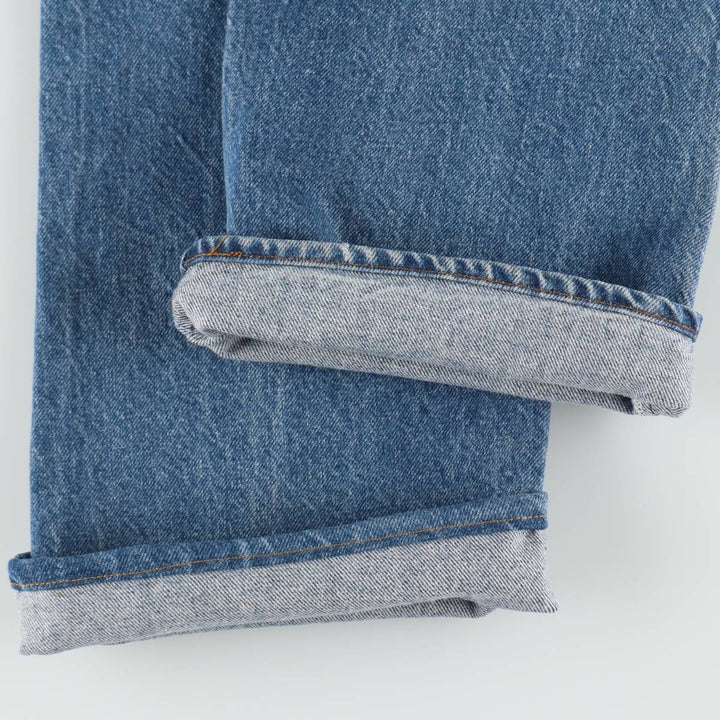 ~90'S Levi's 517 Orange Tab Bootcut Denim Pants, Made in USA, Men's W33 (approx.), Vintage unclear blue type Vintage Second Hand
