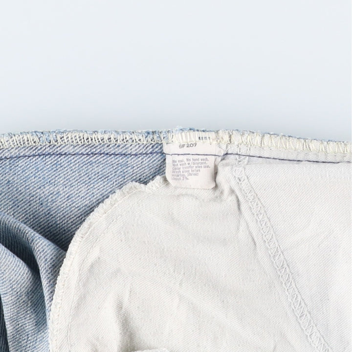 1990'S Levi's 20517-0217 Orange Tab Bootcut Denim Pants, Men's Size W30 (approx.), Vintage cotton Blue type light blue Vintage Second Hand