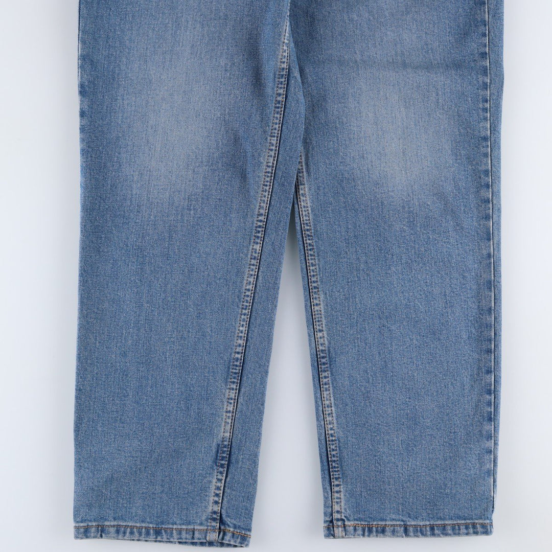 Levi's 550 tapered denim pants for men, size W34 cotton blue type Vintage Second Hand
