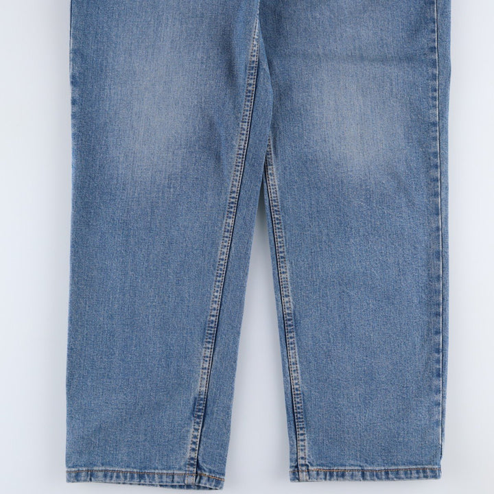 Levi's 550 tapered denim pants for men, size W34 cotton blue type Vintage Second Hand