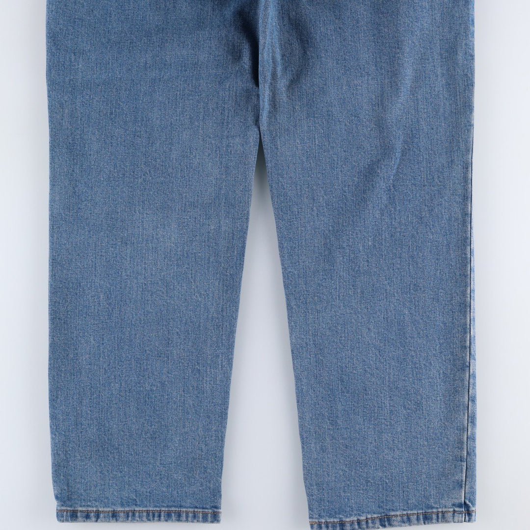 Levi's 550 tapered denim pants for men, size W34 cotton blue type Vintage Second Hand