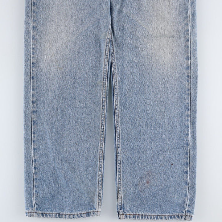 Levi's 505 STRAIGHT FIT tapered denim pants for men, size w37 cotton blue type Vintage Second Hand