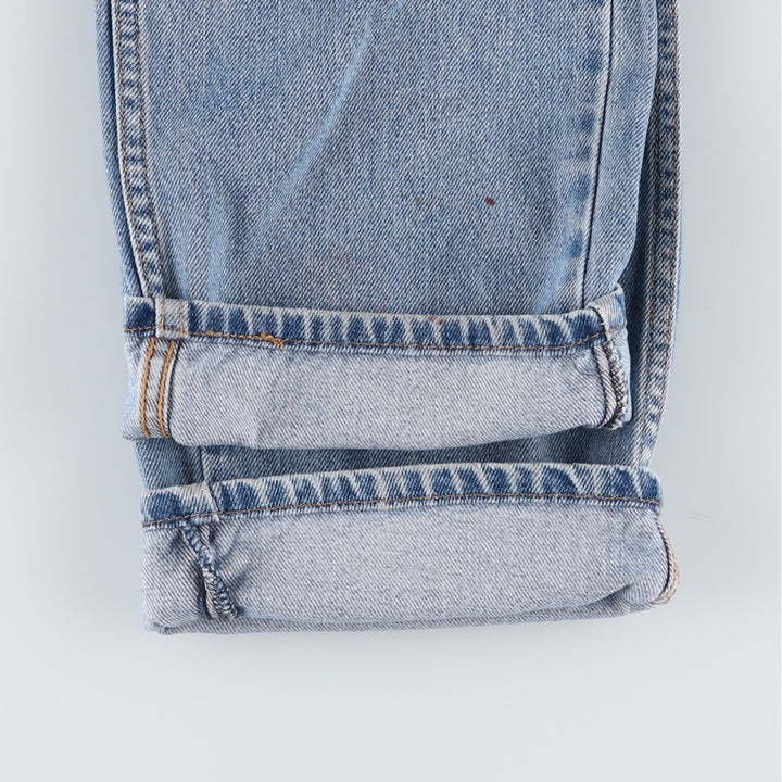 Levi's 505 STRAIGHT FIT tapered denim pants for men, size w37 cotton blue type Vintage Second Hand