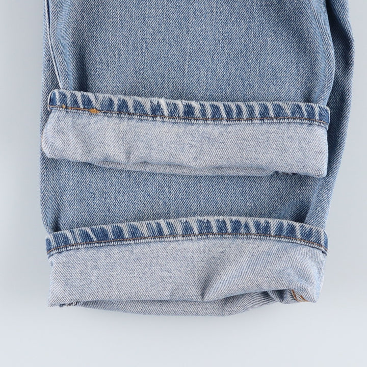 Levi's 505 STRAIGHT FIT tapered denim pants for men, size w37 cotton blue type Vintage Second Hand