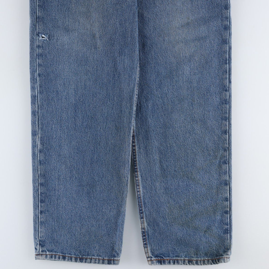 Levi's 550 tapered denim pants for men, size w36 cotton blue type Vintage Second Hand