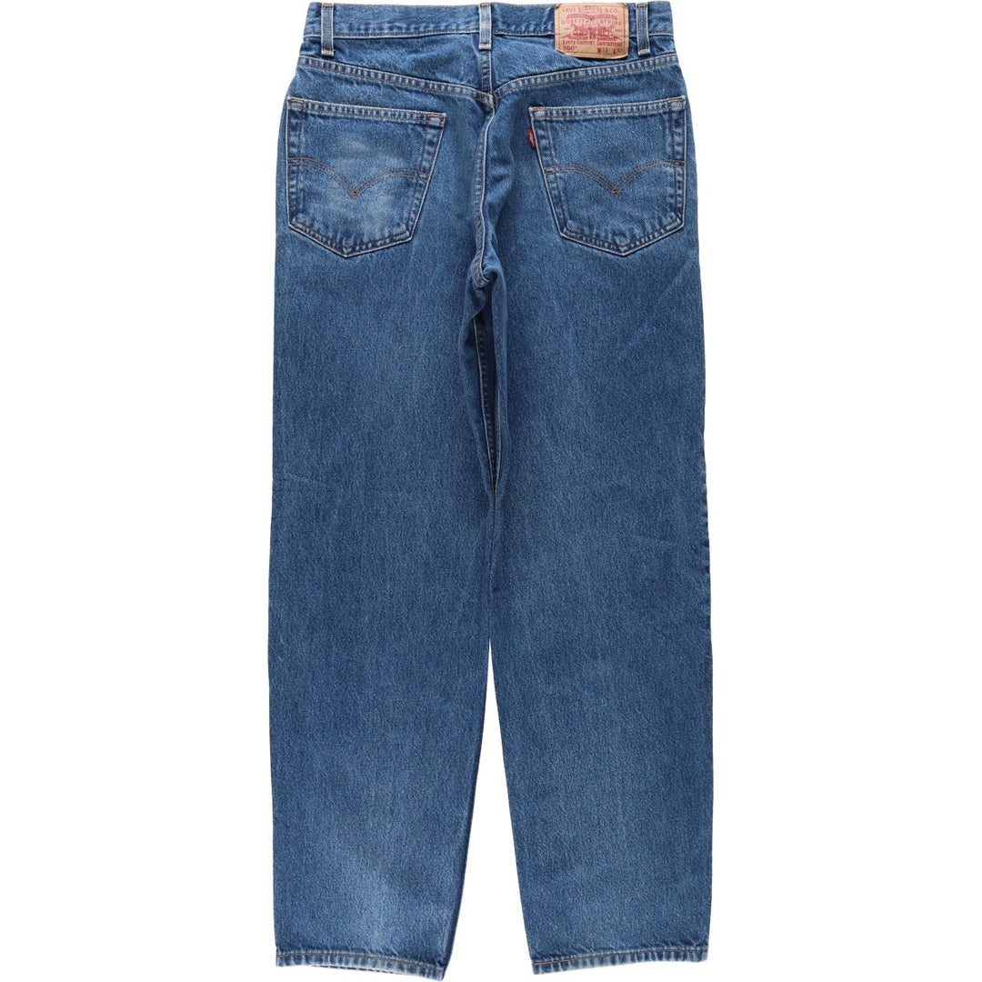 00'S Levi's 550 Relaxed Fit Tapered Denim Pants Men's W32 cotton blue type Vintage Second Hand