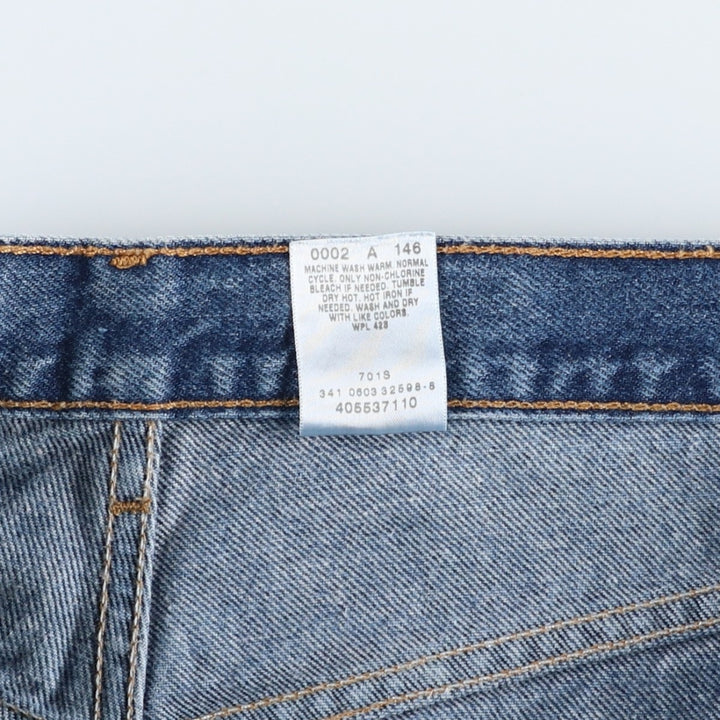 00'S Levi's 550 Relaxed Fit Tapered Denim Pants Men's W32 cotton blue type Vintage Second Hand