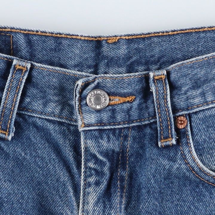 00'S Levi's 550 Relaxed Fit Tapered Denim Pants Men's W32 cotton blue type Vintage Second Hand
