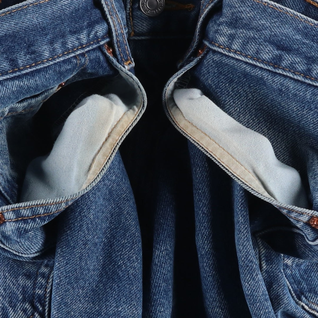 00'S Levi's 550 Relaxed Fit Tapered Denim Pants Men's W32 cotton blue type Vintage Second Hand