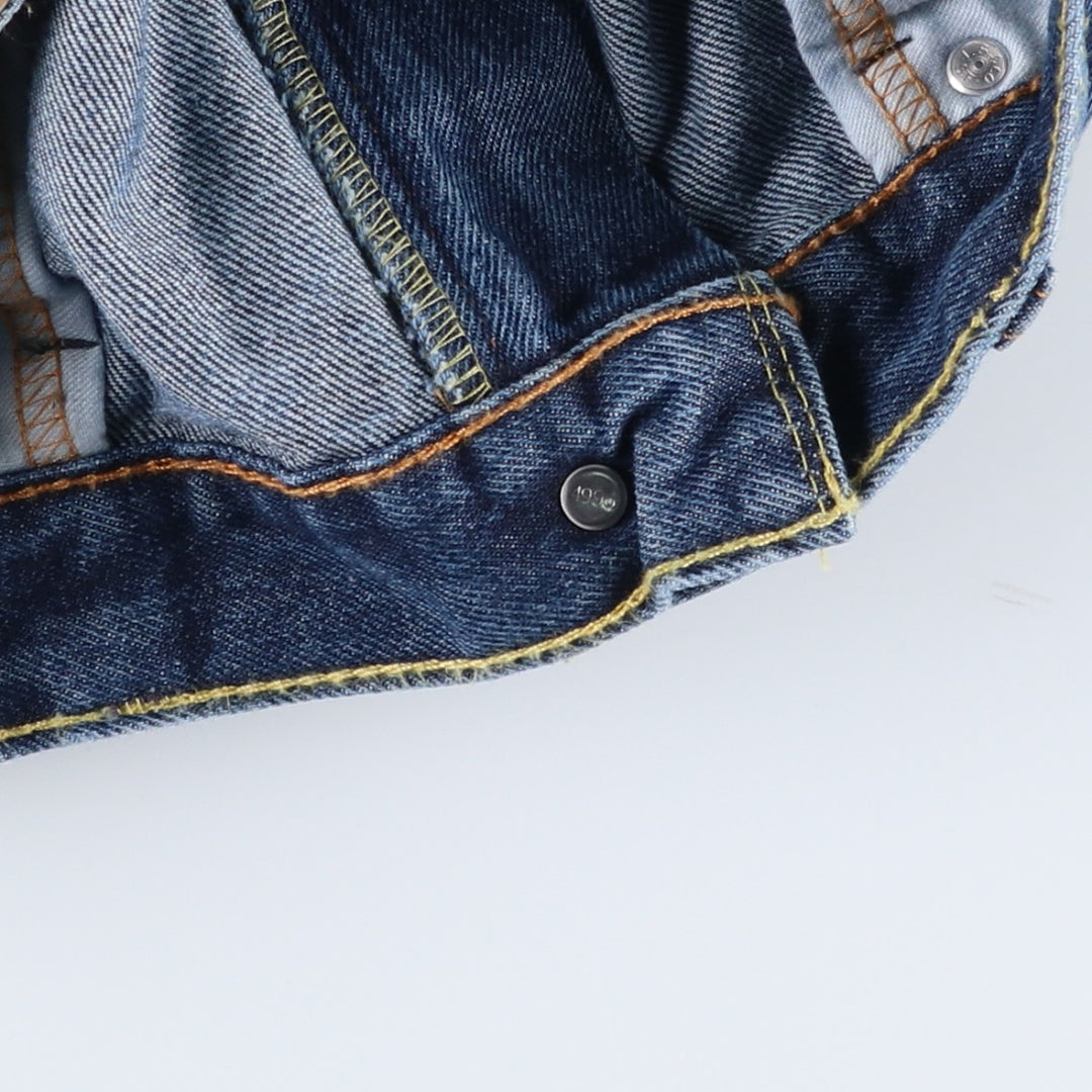 Levi's 550 tapered denim pants for men, size w37 cotton navy blue type Vintage Second Hand