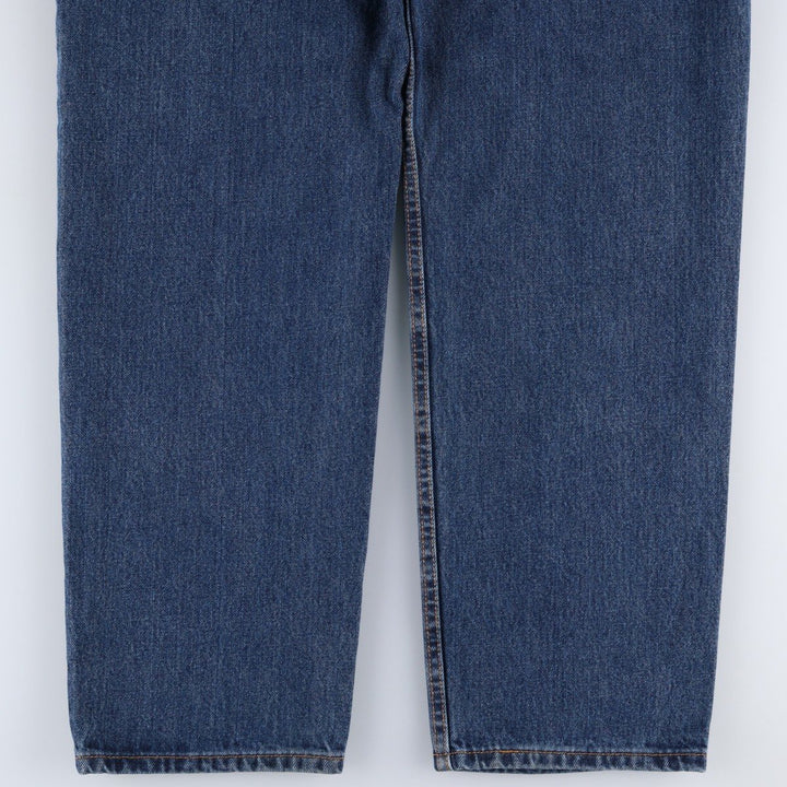 Levi's 550 tapered denim pants for men, size w37 cotton navy blue type Vintage Second Hand