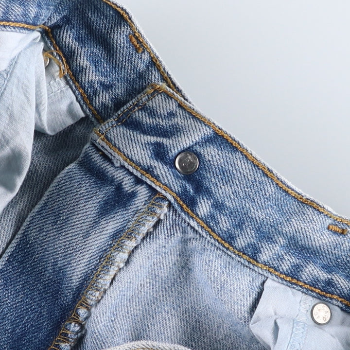 Levi's 550 Relaxed Fit Tapered Denim Pants for Men, W33 cotton Blue type light blue Vintage Second Hand