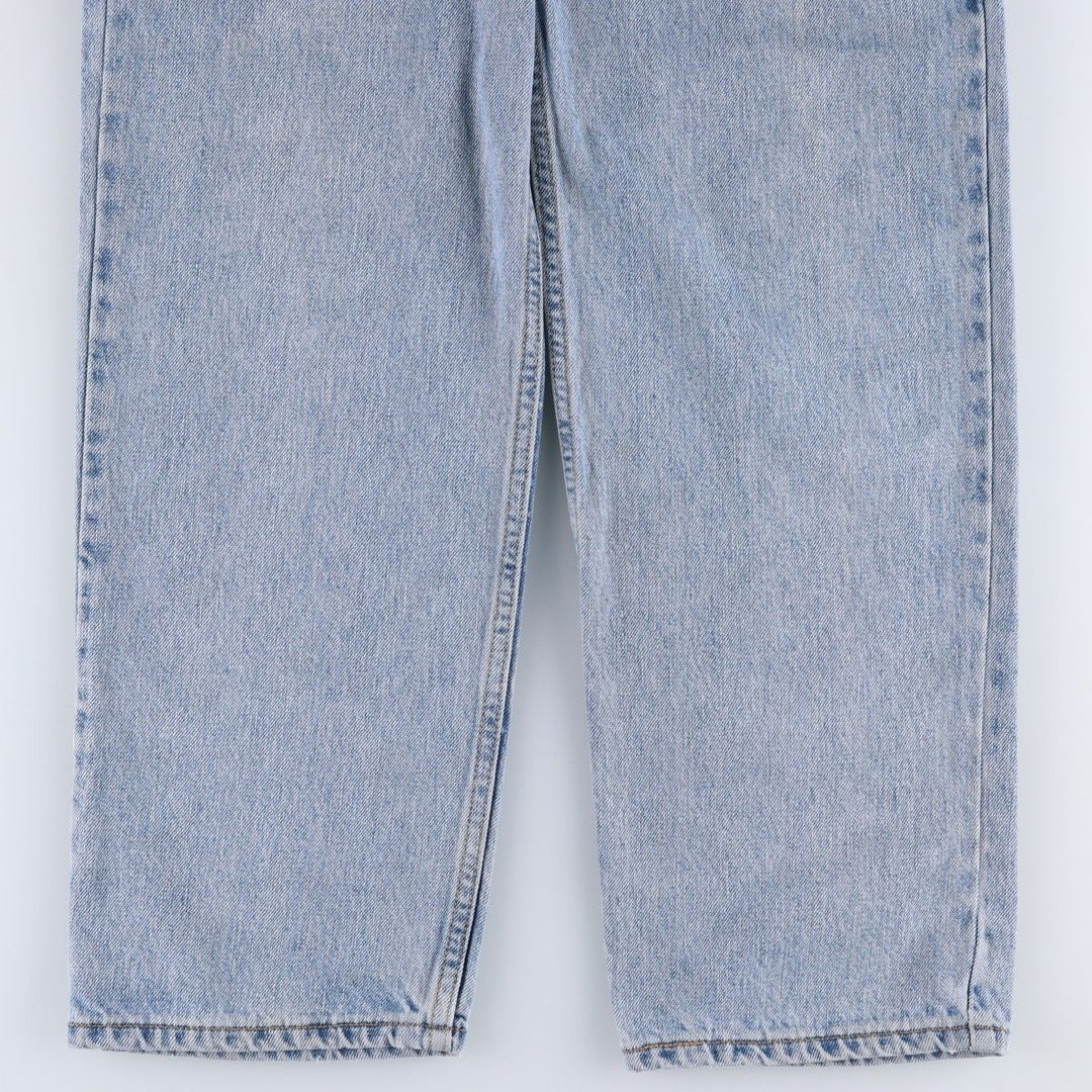 Levi's 550 Relaxed Fit Tapered Denim Pants for Men, W33 cotton Blue type light blue Vintage Second Hand