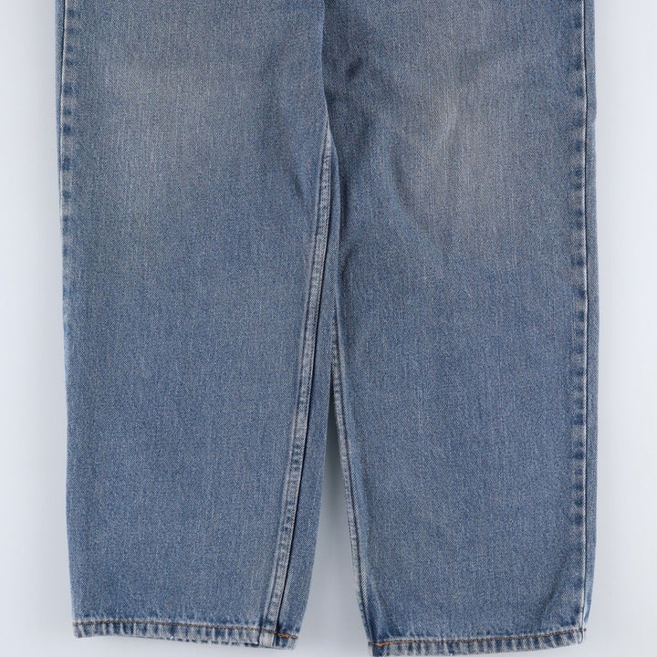 Levi's 550 Relaxed Fit Tapered Denim Pants for Men, W34 equivalent cotton blue type Vintage Second Hand