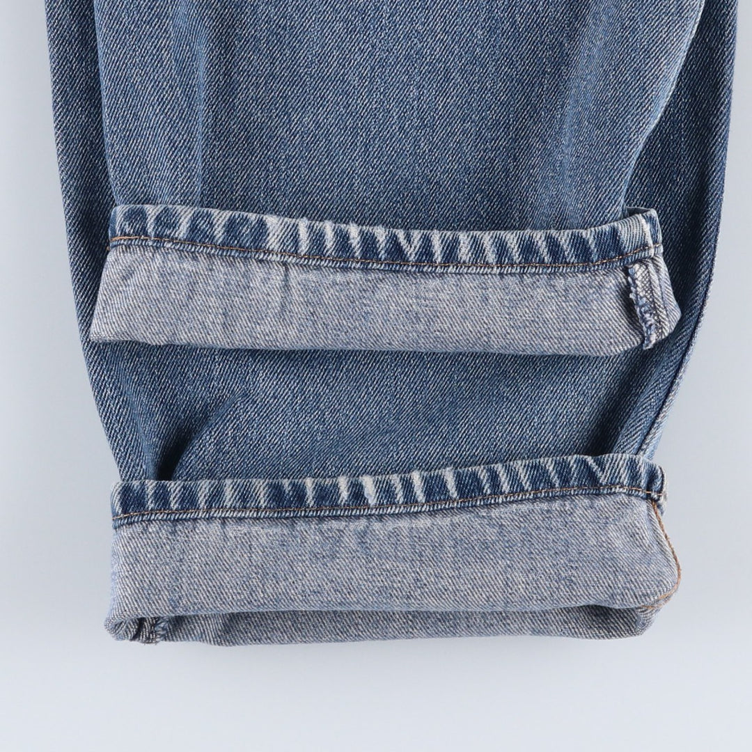 Levi's 550 Relaxed Fit Tapered Denim Pants for Men, W34 equivalent cotton blue type Vintage Second Hand