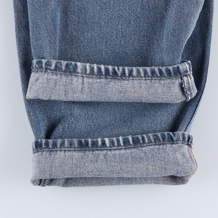 Levi's 550 Relaxed Fit Tapered Denim Pants for Men, W34 equivalent cotton blue type Vintage Second Hand