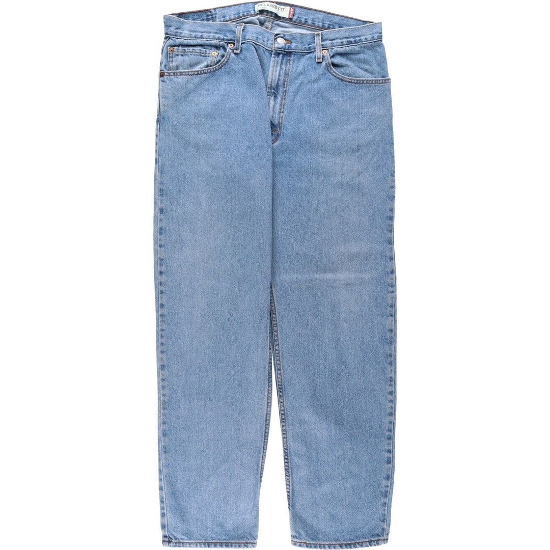 Levi's 550 Relaxed Fit Tapered Denim Pants for Men, W37 cotton blue type Vintage Second Hand