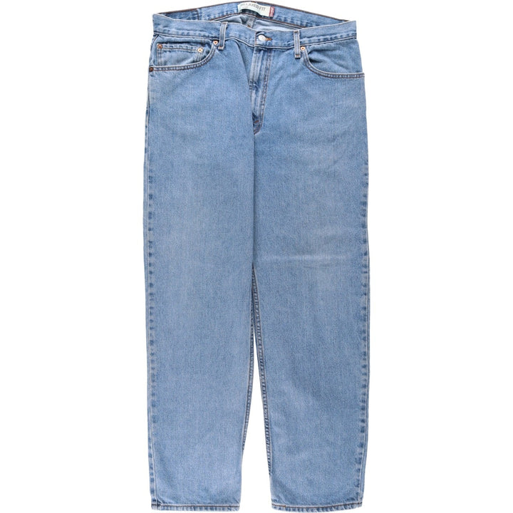 Levi's 550 Relaxed Fit Tapered Denim Pants for Men, W37 cotton blue type Vintage Second Hand