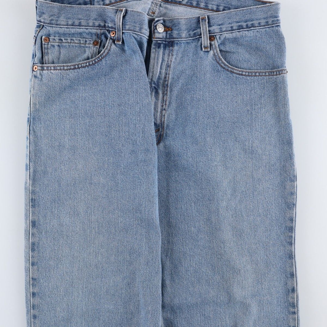Levi's 550 Relaxed Fit Tapered Denim Pants for Men, W37 cotton blue type Vintage Second Hand
