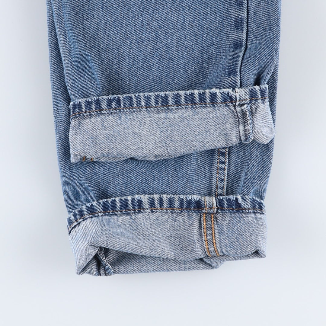 Levi's 550 tapered denim pants for men, equivalent to w32 cotton blue type Vintage Second Hand