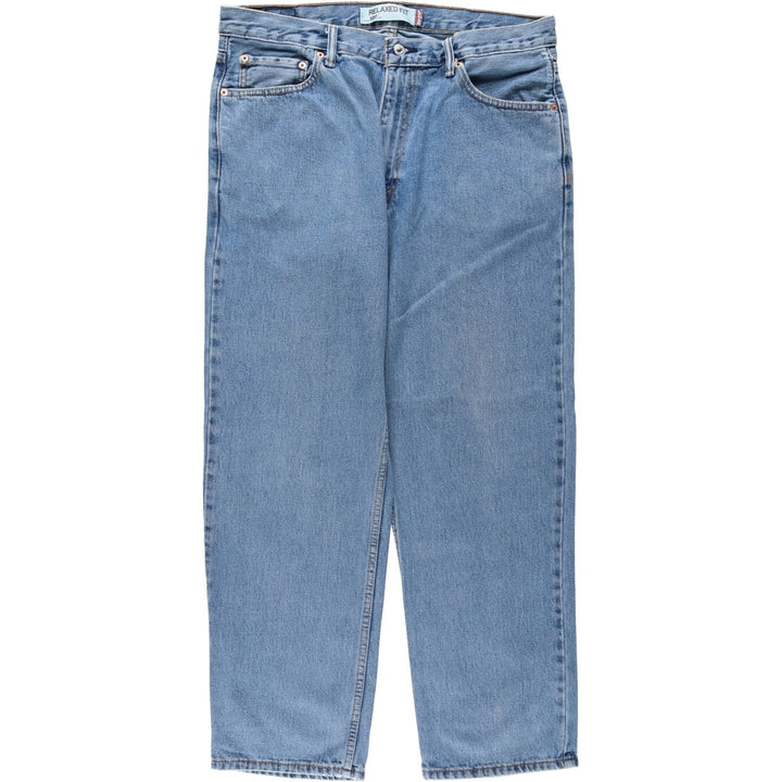 Levi's 550 Relaxed Fit Tapered Denim Pants for Men, W36 cotton blue type Vintage Second Hand