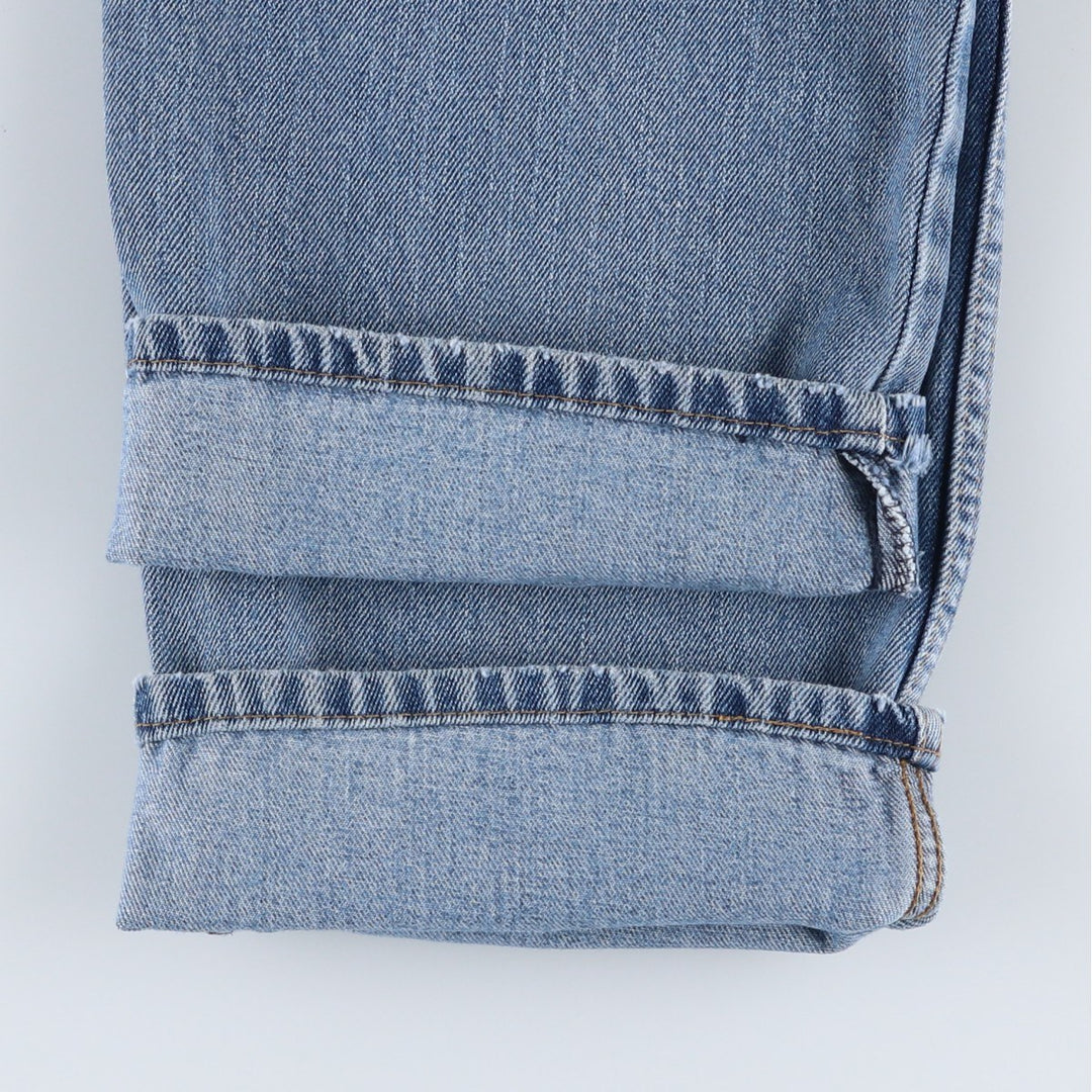 Levi's 550 Relaxed Fit Tapered Denim Pants for Men, W36 cotton blue type Vintage Second Hand