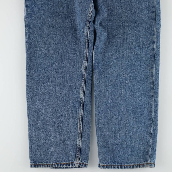 Levi's 550 tapered denim pants for men, equivalent to w32 cotton blue type Vintage Second Hand