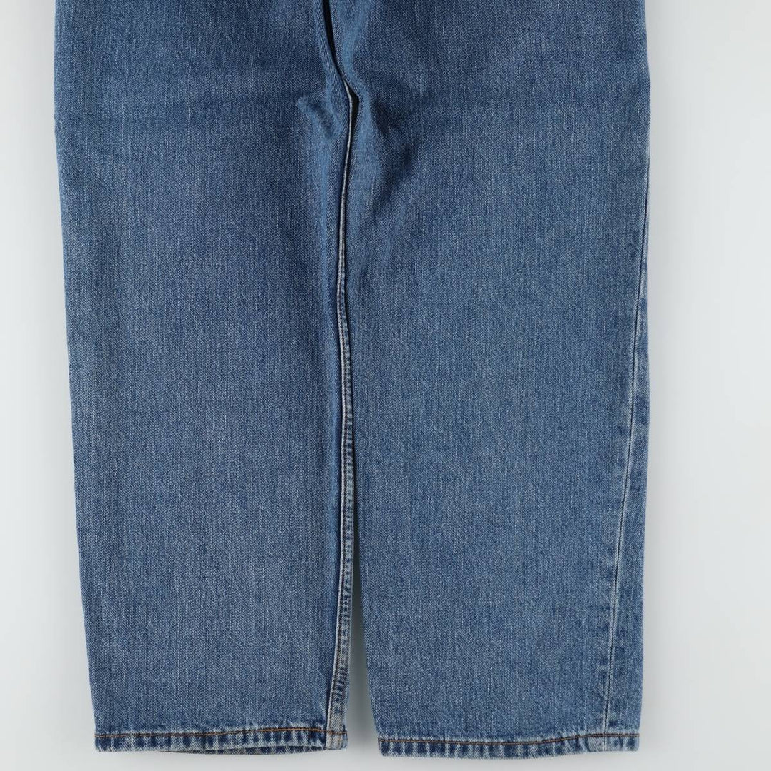Levi's 550 tapered denim pants for men, equivalent to w32 cotton blue type Vintage Second Hand