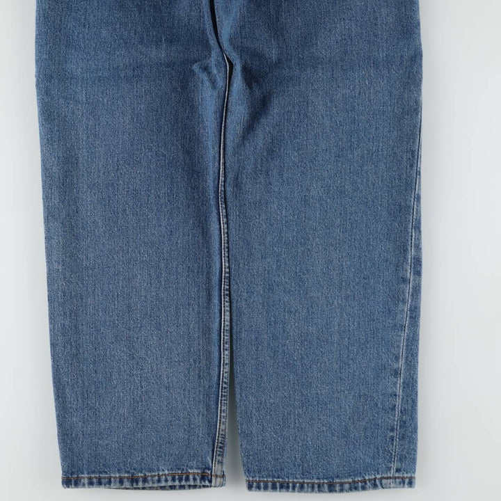 Levi's 550 tapered denim pants for men, equivalent to w32 cotton blue type Vintage Second Hand