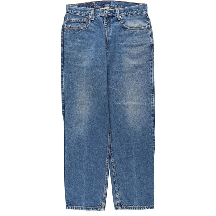 00'S Levi's 550 Relaxed Fit Tapered Denim Pants Men's W33 cotton blue type Vintage Second Hand