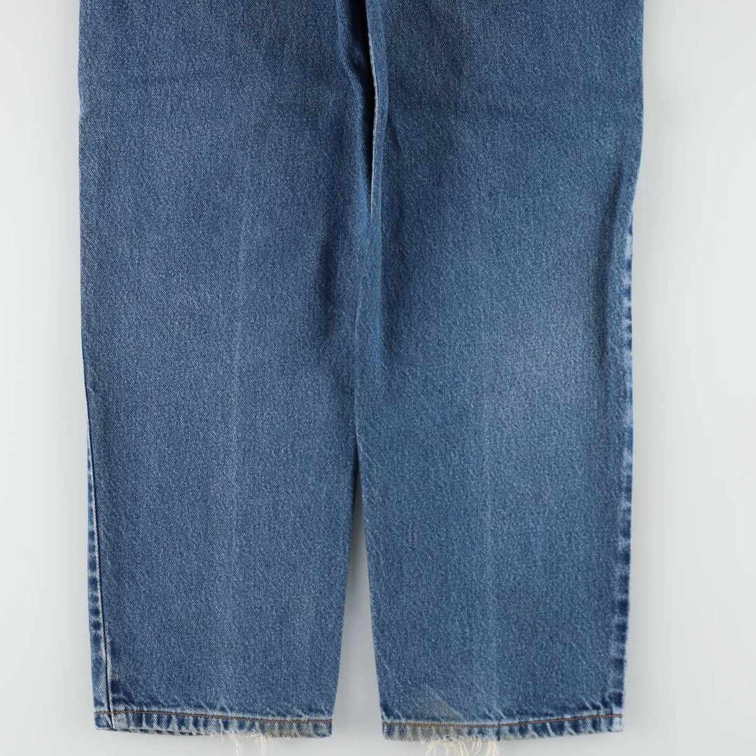 00'S Levi's 550 Relaxed Fit Tapered Denim Pants Men's W33 cotton blue type Vintage Second Hand