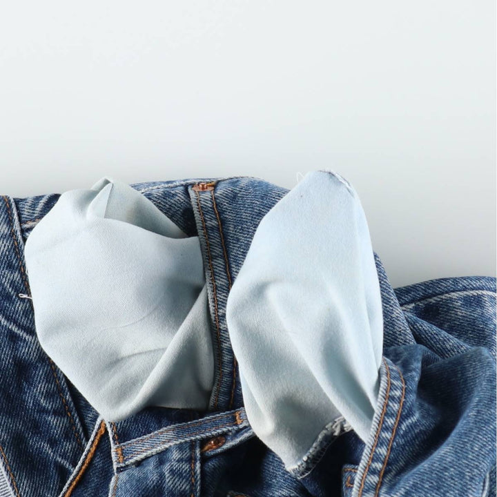 00'S Levi's 550 Relaxed Fit Tapered Denim Pants Men's W33 cotton blue type Vintage Second Hand