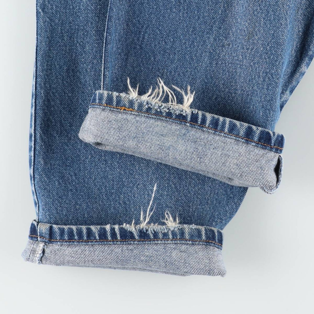 00'S Levi's 550 Relaxed Fit Tapered Denim Pants Men's W33 cotton blue type Vintage Second Hand