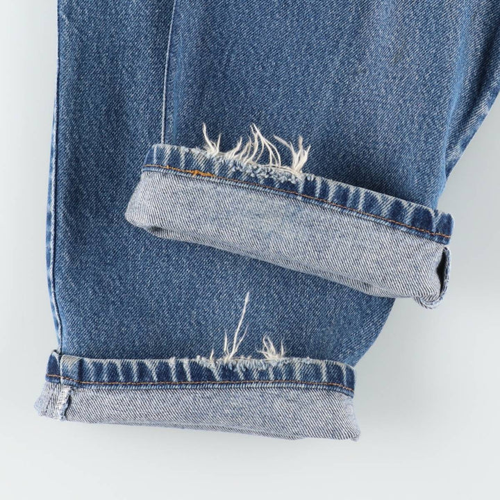 00'S Levi's 550 Relaxed Fit Tapered Denim Pants Men's W33 cotton blue type Vintage Second Hand