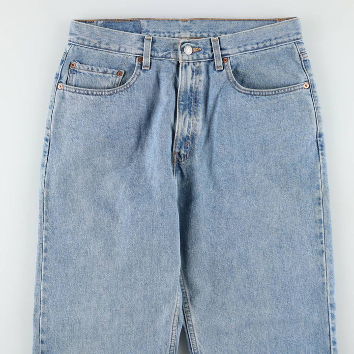 1990'S Levi's 550-4834 Relaxed Fit Tapered Denim Pants, Men's Size W33 (approx.), Vintage cotton Blue type light blue Vintage Second Hand