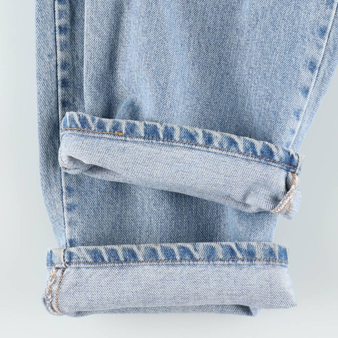 1990'S Levi's 550-4834 Relaxed Fit Tapered Denim Pants, Men's Size W33 (approx.), Vintage cotton Blue type light blue Vintage Second Hand