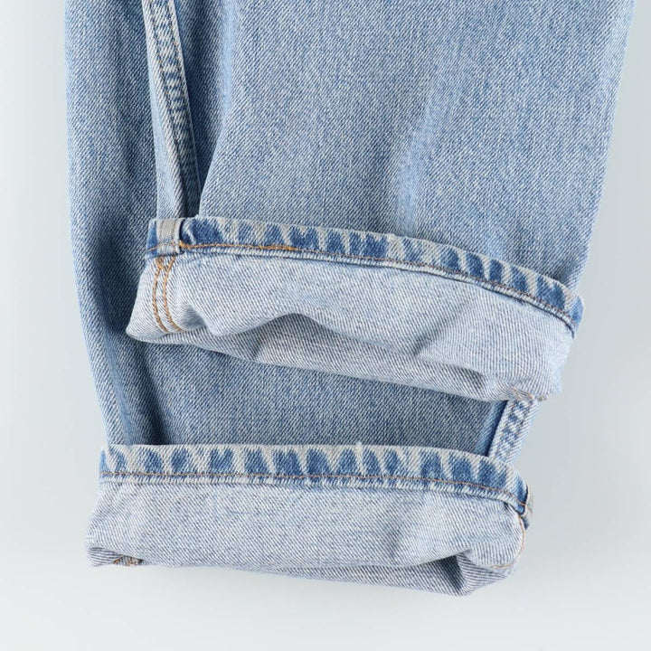 1990'S Levi's 550-4834 Relaxed Fit Tapered Denim Pants, Men's Size W33 (approx.), Vintage cotton Blue type light blue Vintage Second Hand