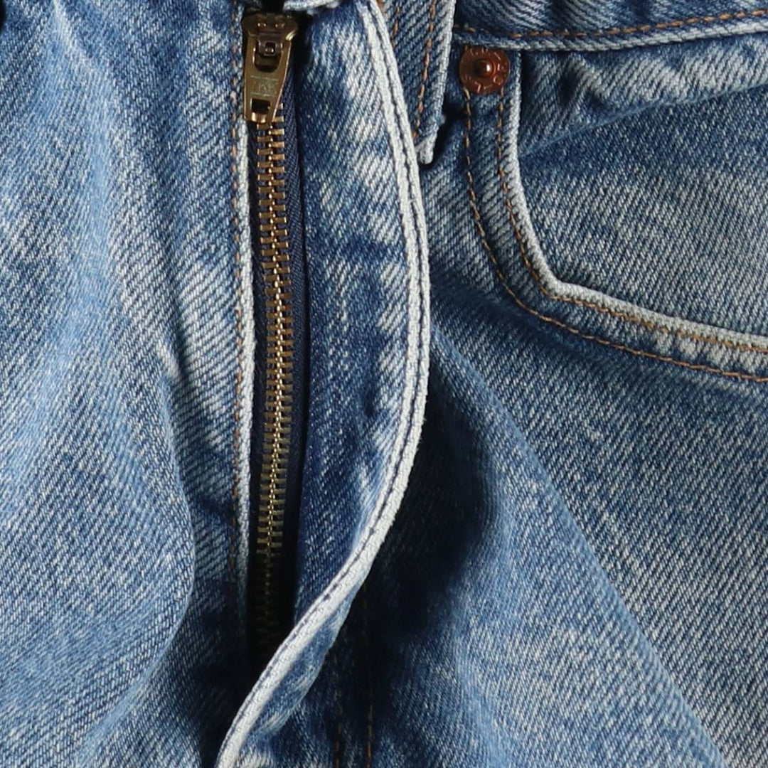 00'S Levi's 550 Relaxed Fit Tapered Denim Pants for Men, W31 cotton Blue type light blue Vintage Second Hand
