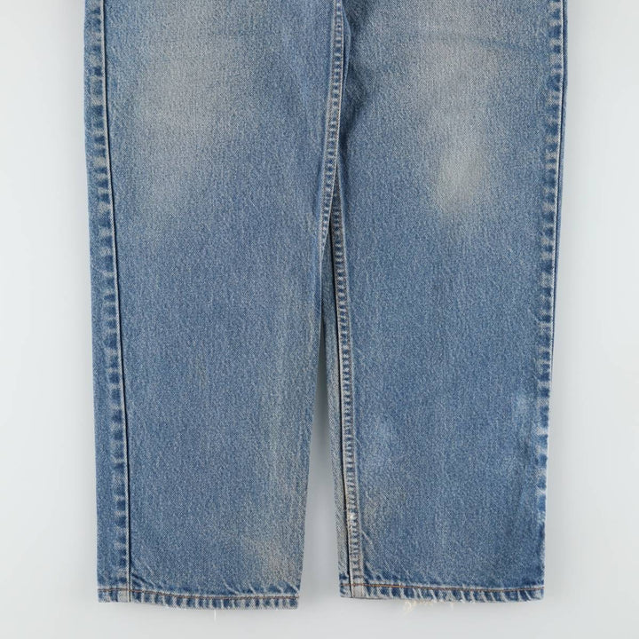 00'S Levi's 550 Relaxed Fit Tapered Denim Pants for Men, W31 cotton Blue type light blue Vintage Second Hand