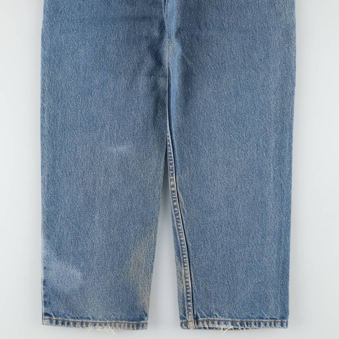 00'S Levi's 550 Relaxed Fit Tapered Denim Pants for Men, W31 cotton Blue type light blue Vintage Second Hand