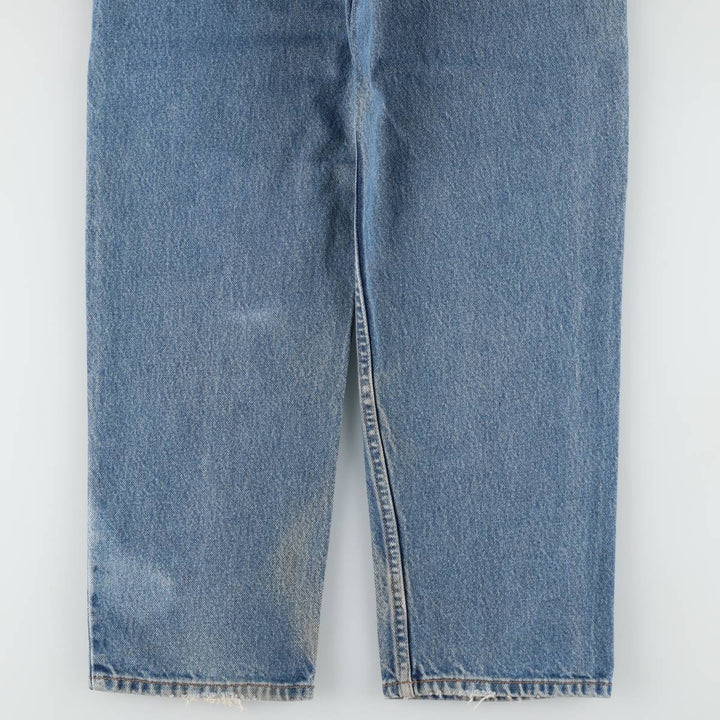 00'S Levi's 550 Relaxed Fit Tapered Denim Pants for Men, W31 cotton Blue type light blue Vintage Second Hand