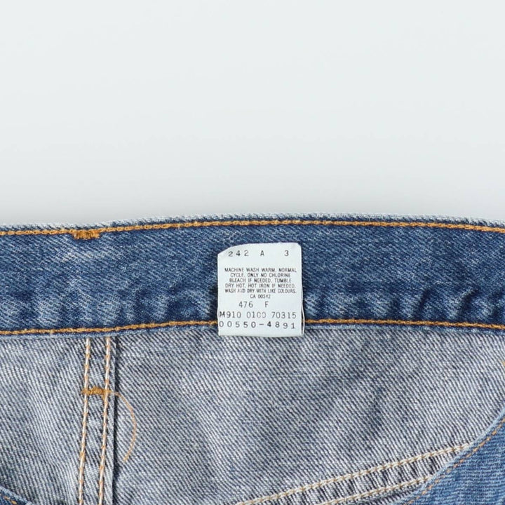 2000'S Levi's 550 Relaxed Fit Tapered Denim Pants, Made in Canada, Men's Size W34 (approx.) cotton blue type Vintage Second Hand
