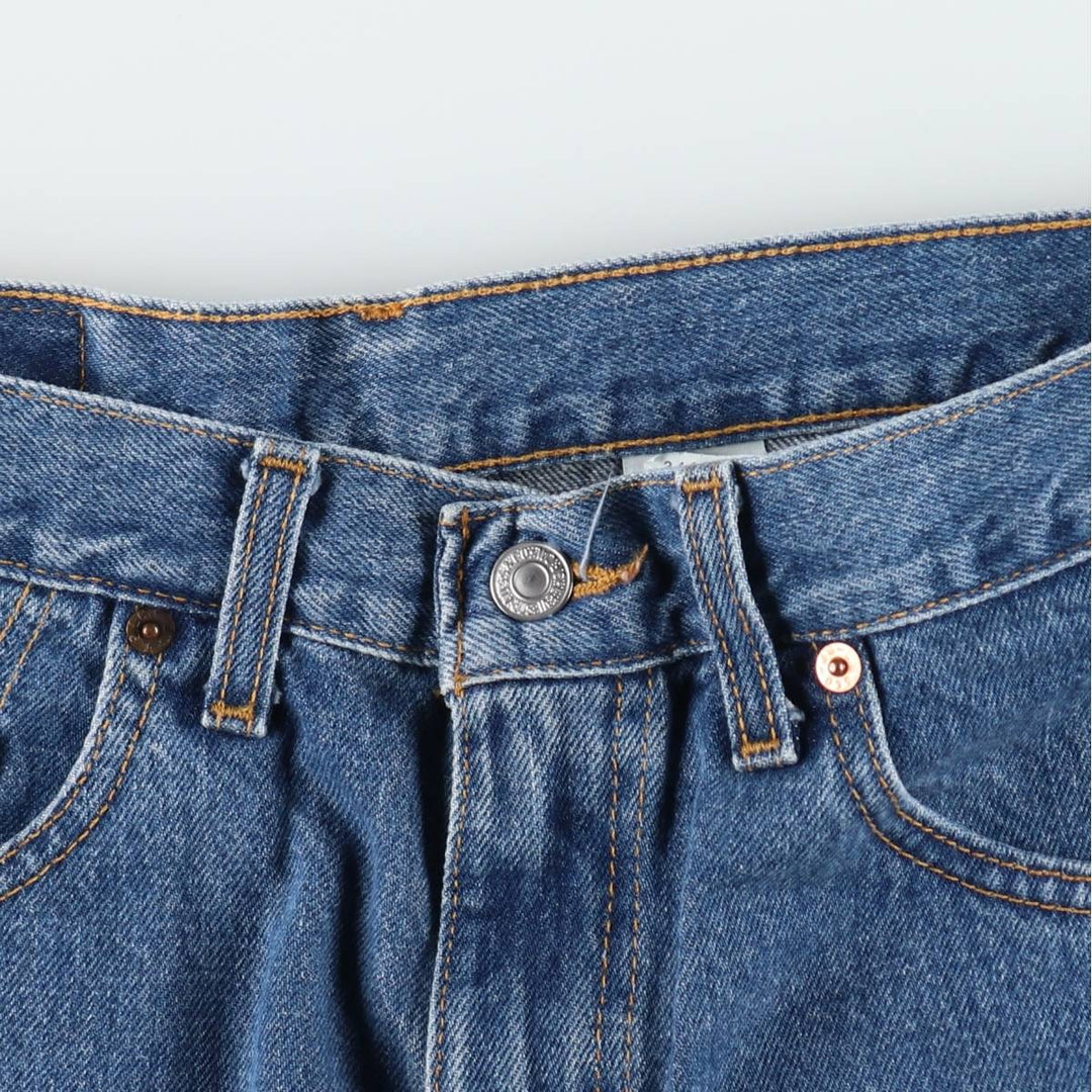 2000'S Levi's 550 Relaxed Fit Tapered Denim Pants, Made in Canada, Men's Size W34 (approx.) cotton blue type Vintage Second Hand