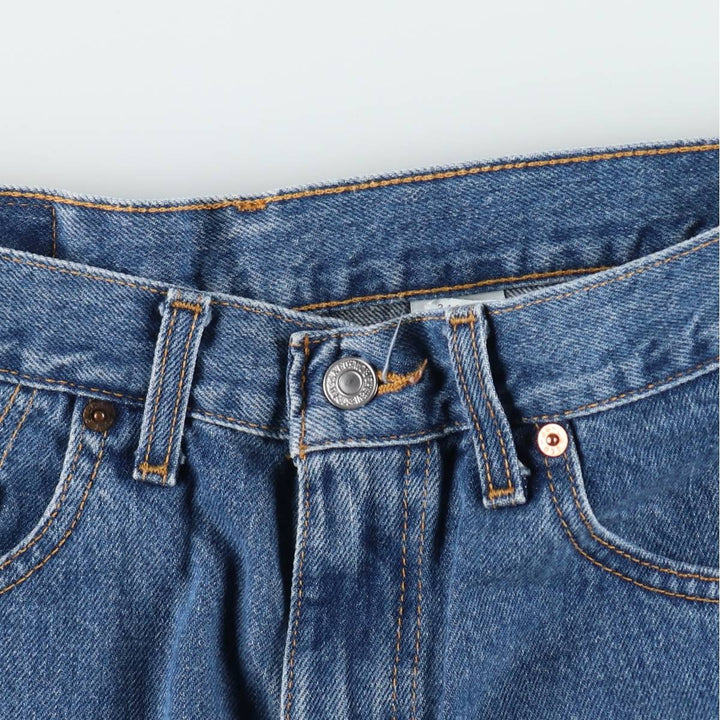 2000'S Levi's 550 Relaxed Fit Tapered Denim Pants, Made in Canada, Men's Size W34 (approx.) cotton blue type Vintage Second Hand