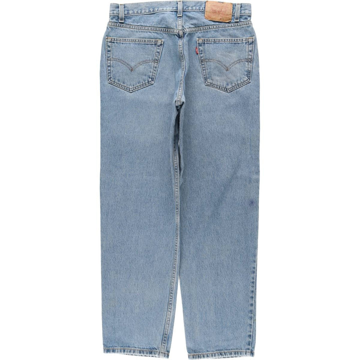 00'S Levi's 550 Relaxed Fit Tapered Denim Pants Men's W34 cotton blue type Vintage Second Hand