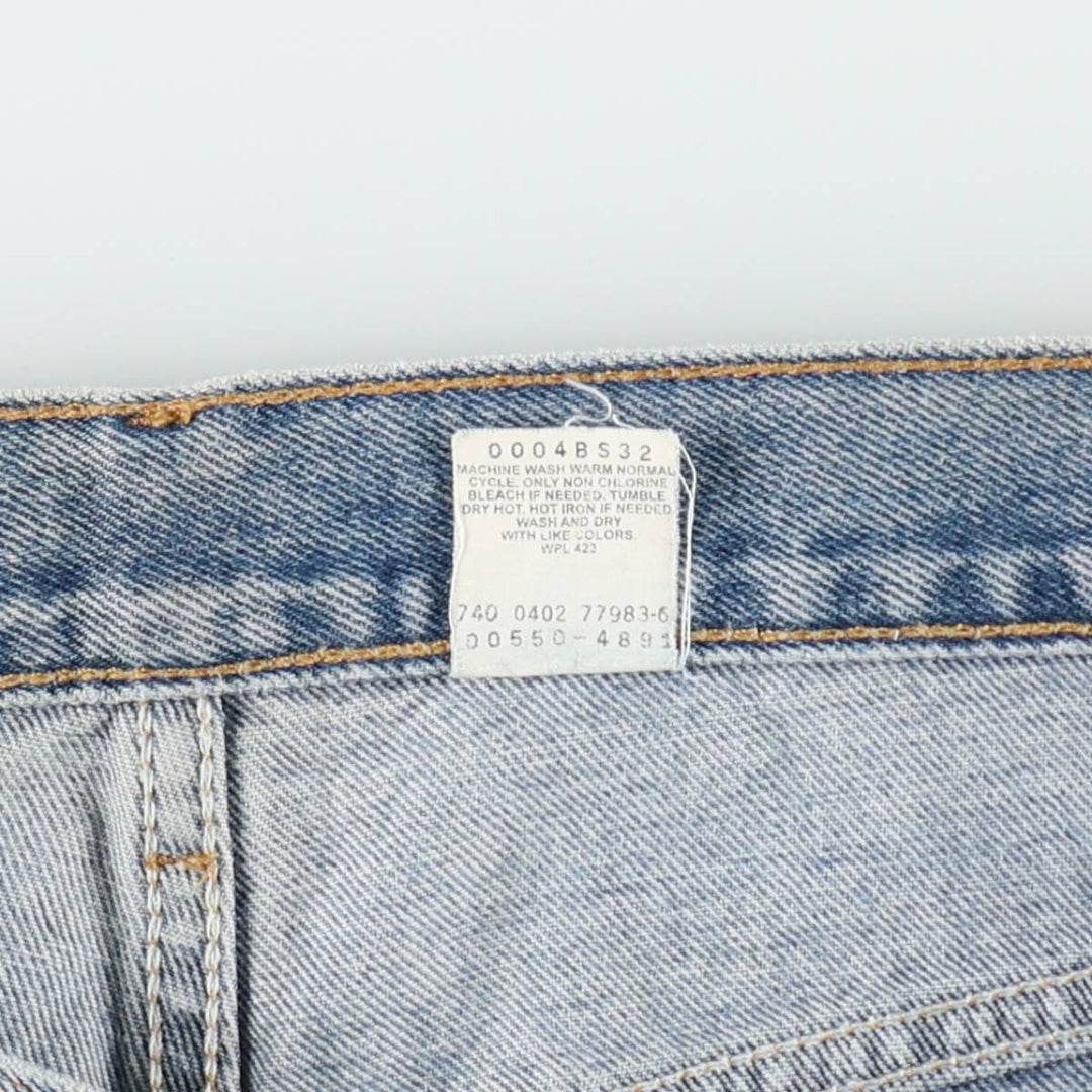 00'S Levi's 550 Relaxed Fit Tapered Denim Pants Men's W34 cotton blue type Vintage Second Hand