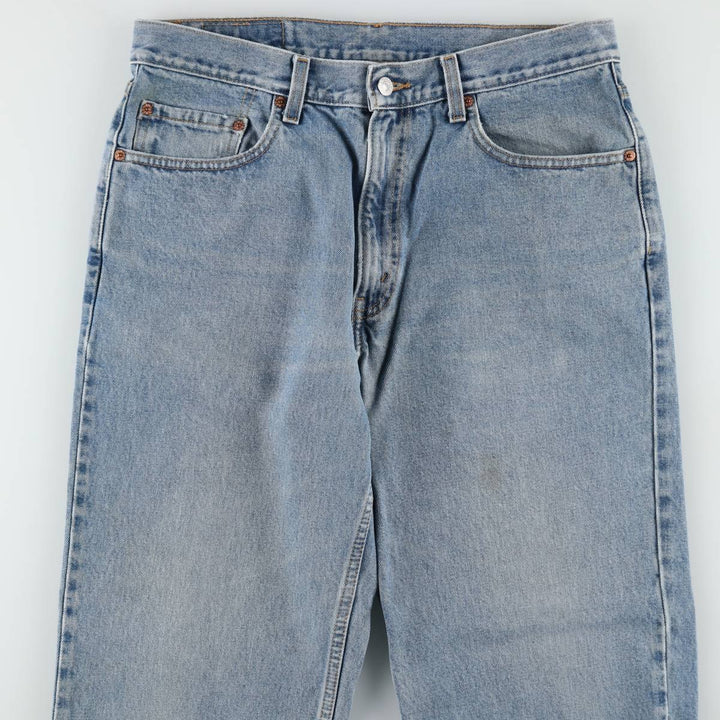 00'S Levi's 550 Relaxed Fit Tapered Denim Pants Men's W34 cotton blue type Vintage Second Hand