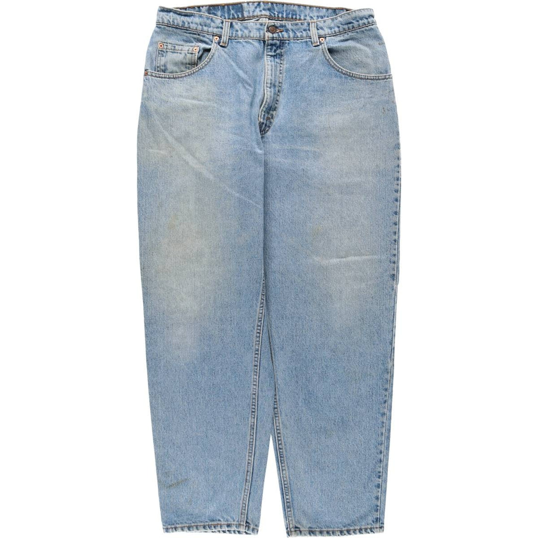 90'S Levi's 560 LOOSE FIT TAPERED LEG Tapered Denim Pants Made in USA Men's W36 Vintage cotton blue type Vintage Second Hand