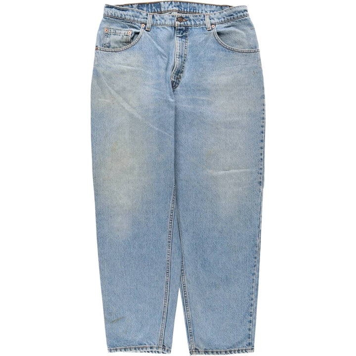 90'S Levi's 560 LOOSE FIT TAPERED LEG Tapered Denim Pants Made in USA Men's W36 Vintage cotton blue type Vintage Second Hand